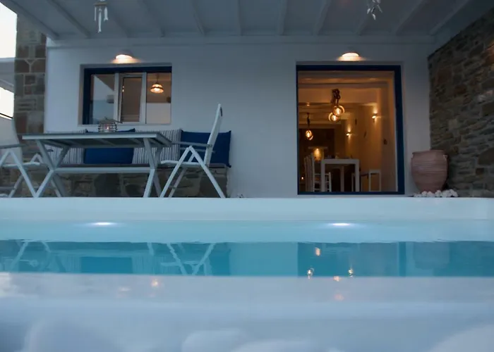 Parian White Luxury Lägenhet Páros